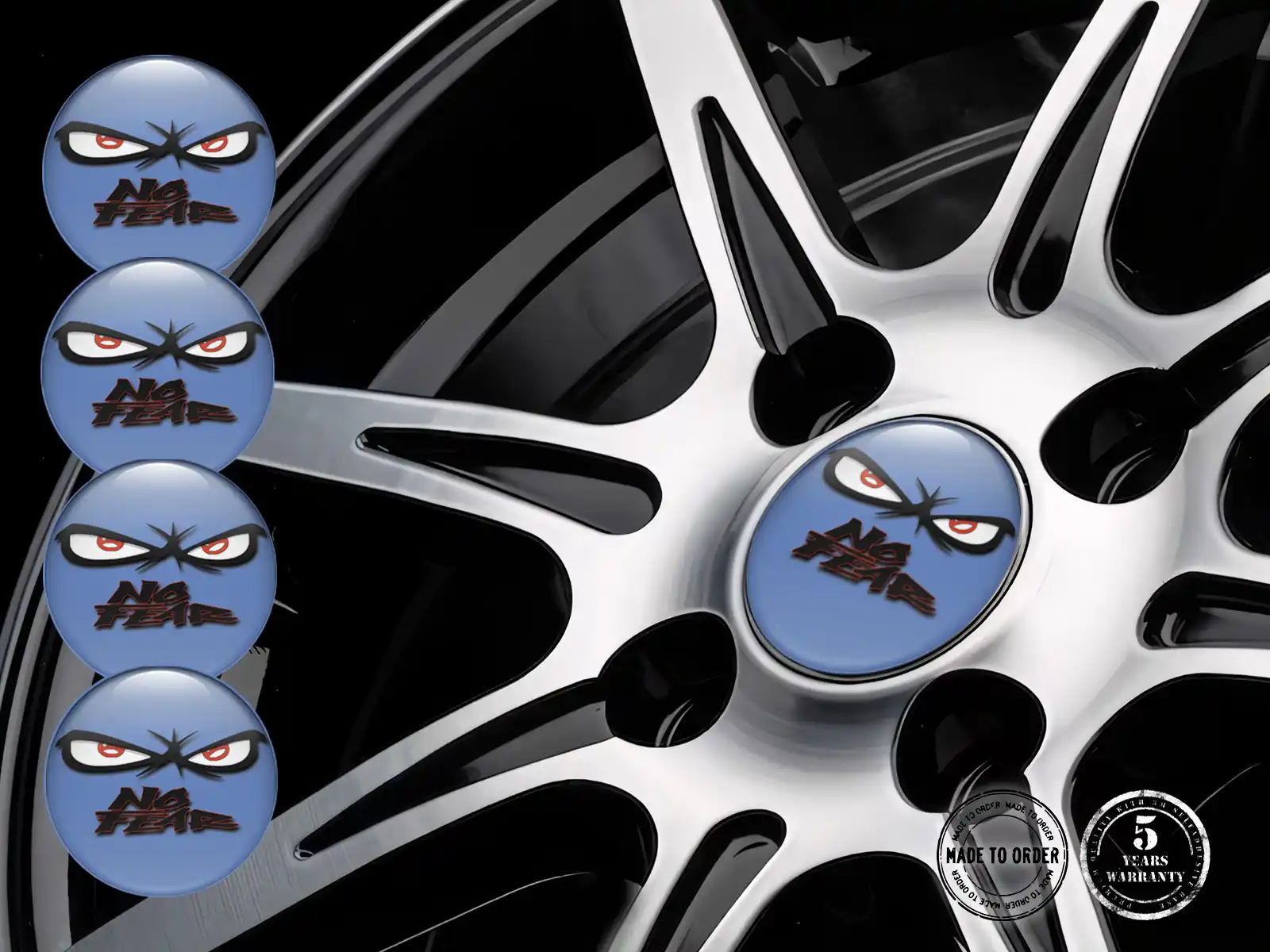 Wheel Decals Brand Top Galactic Fusion Hub